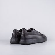 Picture of CERRUTI 1881 MEN'S LEATHER SNEAKERS IN GREY CSSU01657S 3
