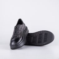 Picture of CERRUTI 1881 MEN'S LEATHER SNEAKERS IN GREY CSSU01657S 5