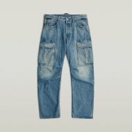 Picture of G-STAR MEN'S CONTOR 3D REGULAR CARGO JEANS IN VINTAGE CIRRUS BLUE 5
