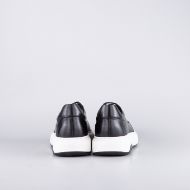 Picture of CERRUTI 1881 MEN'S LEATHER SNEAKERS IN BLACK CSSU01662L 4