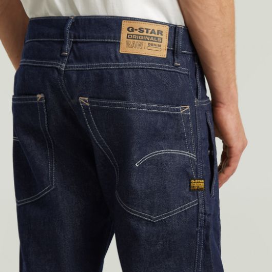 Показвай детайлите за G-STAR МЪЖКИ ДЕНИМ CONTOR 3D SLIM JEANS В ТЪМНОСИНЬО 3 - FanPoint Снимка на G-STAR МЪЖКИ ДЕНИМ CONTOR 3D SLIM JEANS В ТЪМНОСИНЬО 3
