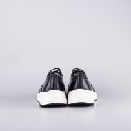 Picture of CERRUTI 1881 MEN'S LEATHER SNEAKERS IN BLACK&WHITE CSSU01685M 4