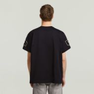 Picture of G-STAR MEN'S PATCHES LOOSE T-SHIRT IN BLACK 3