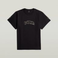Picture of G-STAR MEN'S PATCHES LOOSE T-SHIRT IN BLACK 6