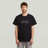 Picture of G-STAR MEN'S PATCHES LOOSE T-SHIRT IN BLACK 1