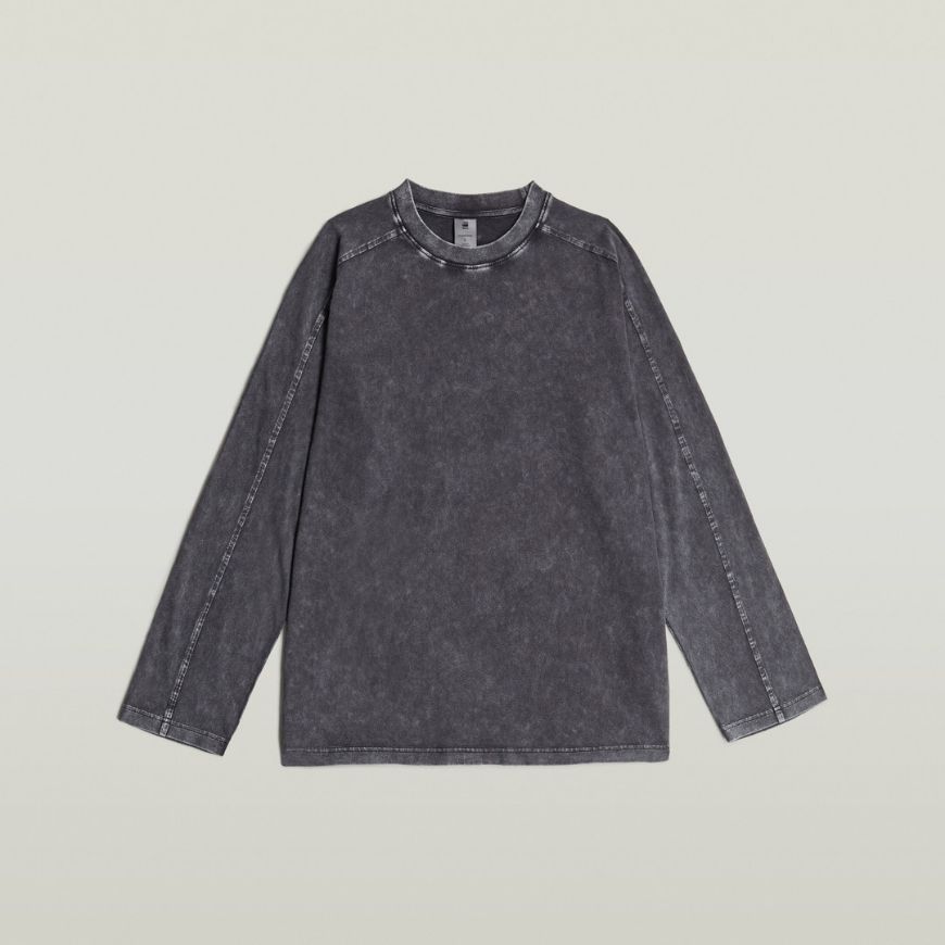 Picture of G-STAR MEN'S WASHED BOXY T-SHIRT IN BLACK