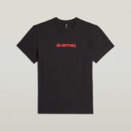 Picture of G-STAR MEN'S GEL PRINT T-SHIRT IN BLACK 6