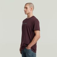 Picture of G-STAR MEN'S GEL PRINT T-SHIRT IN PURPLE 2