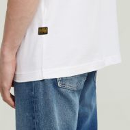 Picture of G-STAR MEN'S GEL PRINT T-SHIRT IN WHITE 3