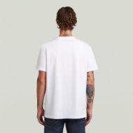 Picture of G-STAR MEN'S HD PRINT T-SHIRT IN WHITE 2