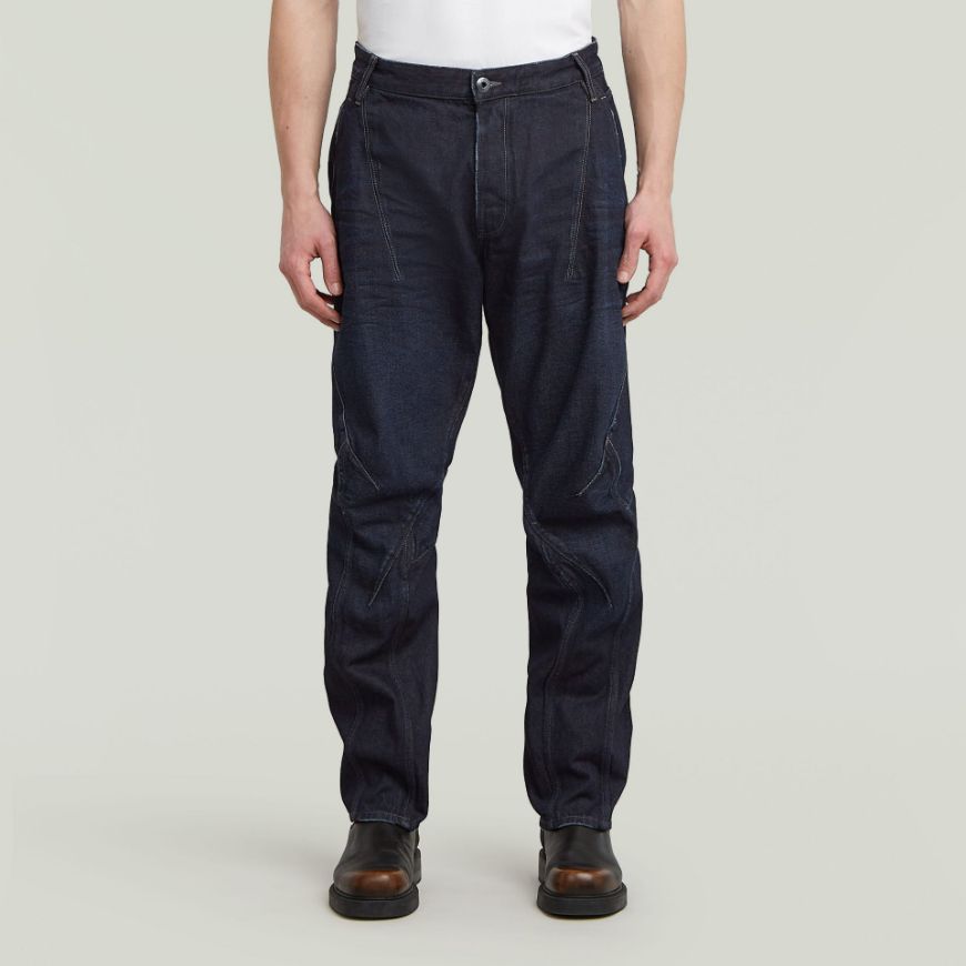 Picture of G-STAR MEN'S KITOH 3D RELAXED TAPERED JEANS IN DARK BLUE