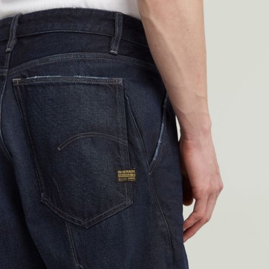 Показвай детайлите за G-STAR МЪЖКИ ДЕНИМ KITOH 3D RELAXED TAPERED JEANS В ТЪМНОСИНЬО 3 - FanPoint Снимка на G-STAR МЪЖКИ ДЕНИМ KITOH 3D RELAXED TAPERED JEANS В ТЪМНОСИНЬО 3