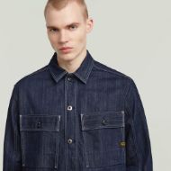 Picture of G-STAR MEN'S MOSA OVERSHIRT IN DARK BLUE 3