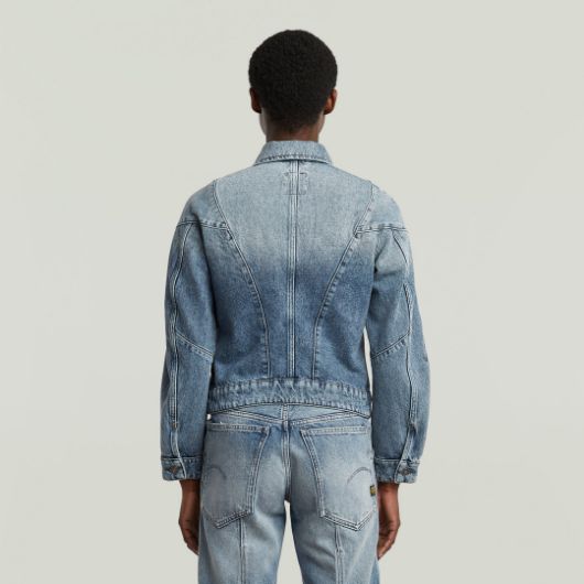 Показвай детайлите за G-STAR ДАМСКО ЯКЕ KITOH 3D JACKET В СИНЬО 2 - FanPoint Снимка на G-STAR ДАМСКО ЯКЕ KITOH 3D JACKET В СИНЬО 2