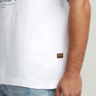Picture of G-STAR MEN'S ARCHIVE PRINT BOXY T-SHIRT IN WHITE EMERGENCY OXYGEN 3