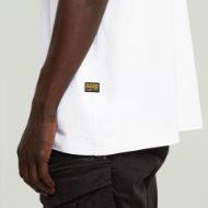 Picture of G-STAR MEN'S ARCHIVE PRINT BOXY T-SHIRT IN WHITE GAS VALVE 3