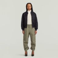 Picture of G-STAR WOMEN'S CARGO 3D BOYFRIEND PANTS IN BROWN 4