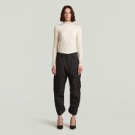 Picture of G-STAR WOMEN'S CARGO 3D BOYFRIEND PANTS IN BLACK 5
