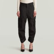 Picture of G-STAR WOMEN'S CARGO 3D BOYFRIEND PANTS IN BLACK 1