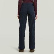 Picture of G-STAR WOMEN'S EXTRA ELEVATED ZIP JUDEE PANTS IN DARK BLUE 2