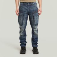 Picture of G-STAR MEN'S ROVIC ZIP 3D REGULAR TAPERED DENIM JEANS IN ANTIQUE BLUE CREEK 1
