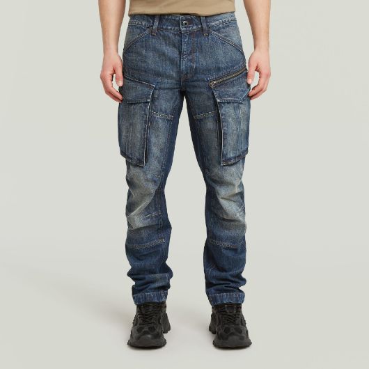 Показвай детайлите за G-STAR МЪЖКИ ДЕНИМ ROVIC ZIP 3D REGULAR TAPERED DENIM JEANS ANTIQUE BLUE CREEK 1 - FanPoint Снимка на G-STAR МЪЖКИ ДЕНИМ ROVIC ZIP 3D REGULAR TAPERED DENIM JEANS ANTIQUE BLUE CREEK 1