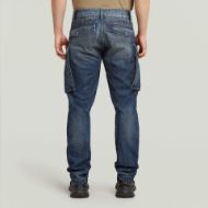 Picture of G-STAR MEN'S ROVIC ZIP 3D REGULAR TAPERED DENIM JEANS IN ANTIQUE BLUE CREEK 2