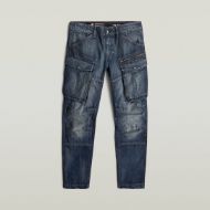 Picture of G-STAR MEN'S ROVIC ZIP 3D REGULAR TAPERED DENIM JEANS IN ANTIQUE BLUE CREEK 5