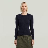 Picture of G-STAR WOMEN'S 3D BIKER KNIT SLIM R KNITTED SWEATER IN MULTI 1