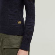 Picture of G-STAR WOMEN'S 3D BIKER KNIT SLIM R KNITTED SWEATER IN MULTI 4