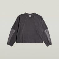Снимка на G-STAR ДАМСКИ ТОП WASHED 3D MIX OVERSIZED В ЧЕРНО 6