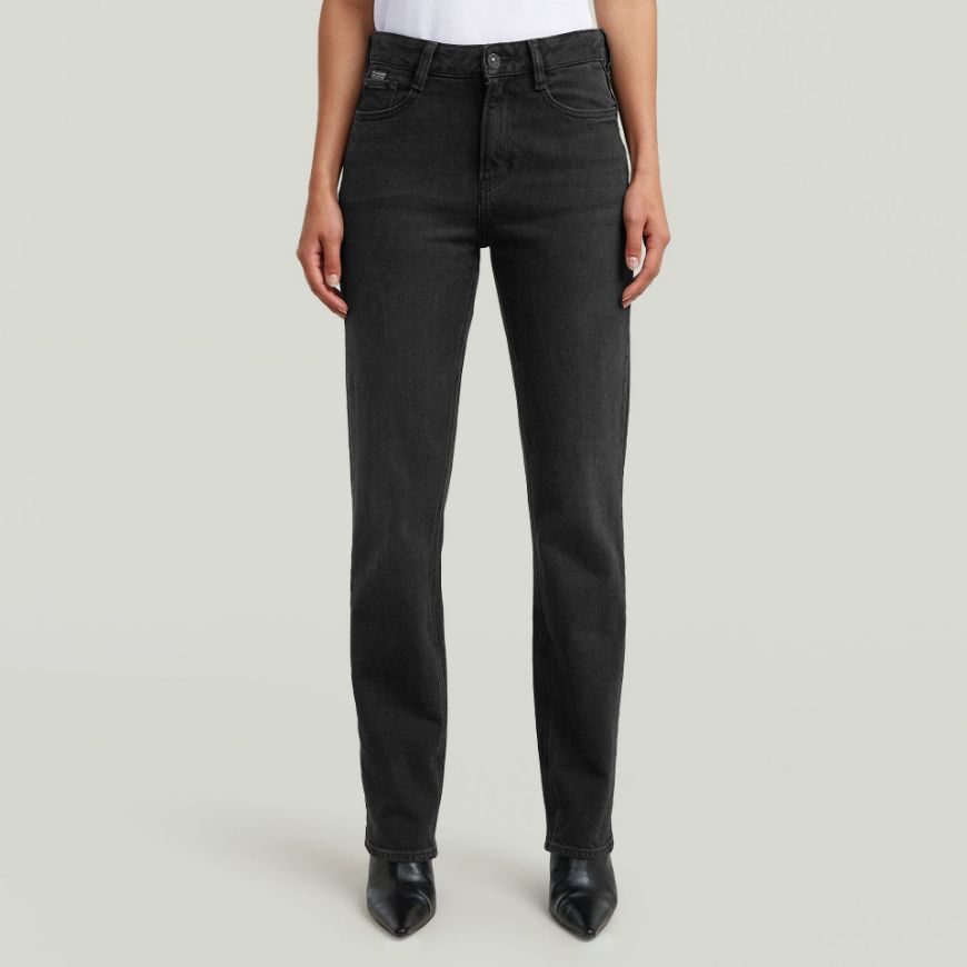 Снимка на G-STAR ДАМСКИ ДЕНИМ IGGIE STRAIGHT JEANS WORN IN BLACK CROW