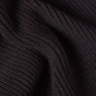 Picture of G-STAR WOMEN'S WOVEN MIX PLACKET SLIM KNITTED SWEATER IN BLACK 7