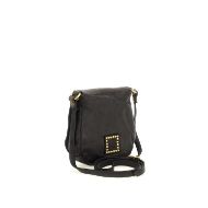 Picture of CAMPOMAGGI WOMEN'S BELLA DI NOTTE SMALL CROSSBODY LEATHER BAG WITH STUDS IN GREY 4