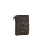 Picture of CAMPOMAGGI WOMEN'S FLORIANA LASER CUT LEATHER WALLET IN GREY 2