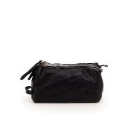 Picture of CAMPOMAGGI MEN'S SANTARCANGELO TOILETRY BAG IN BLACK LEATHER 1