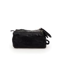 Picture of CAMPOMAGGI MEN'S SANTARCANGELO TOILETRY BAG IN BLACK LEATHER 5