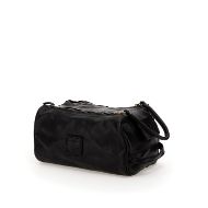 Picture of CAMPOMAGGI MEN'S SANTARCANGELO TOILETRY BAG IN BLACK LEATHER 6