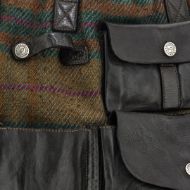 Picture of CAMPOMAGGI MEN'S MERCURIO LEATHER SHOPPING BAG IN BLACK 5