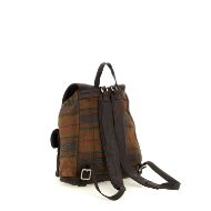 Picture of CAMPOMAGGI MEN'S MERCURIO LEATHER BACKPACK IN BROWN 4