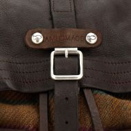 Picture of CAMPOMAGGI MEN'S MERCURIO LEATHER BACKPACK IN BROWN 5