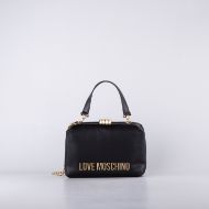Снимка на LOVE MOSCHINO ДАМСКА ЧАНТА С ВЕРИГА И ЛОГО В ЧЕРНО 1