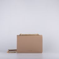 Picture of LOVE MOSCHINO WOMEN'S CHIC SHOULDER BAG WITH CHAIN IN BEIGE 3