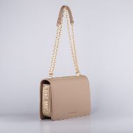 Picture of LOVE MOSCHINO WOMEN'S CHIC SHOULDER BAG WITH CHAIN IN BEIGE 2