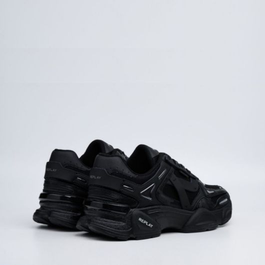 Show details for REPLAY MEN'S DESTINY M TOTAL SNEAKERS IN BLACK 3 - FanPoint Picture of REPLAY MEN'S DESTINY M TOTAL SNEAKERS IN BLACK 3