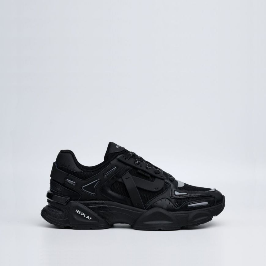 Picture of REPLAY MEN'S DESTINY M TOTAL SNEAKERS IN BLACK