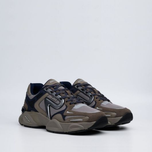 Show details for REPLAY MEN'S DESTINY M UNION SNEAKERS IN TAUPE NAVY 2 - FanPoint Picture of REPLAY MEN'S DESTINY M UNION SNEAKERS IN TAUPE NAVY 2