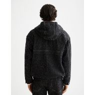 Picture of SCOTCH&SODA MEN'S HOODED DENIM JACKET - BLACK SNOW 5