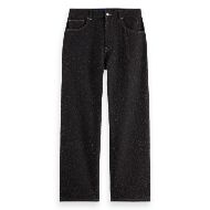 Снимка на SCOTCH&SODA MEN'S THE PITCH LOOSE JEANS - BLACK SNOW 1