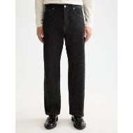 Снимка на SCOTCH&SODA MEN'S THE PITCH LOOSE JEANS - BLACK SNOW 4